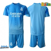 Real Madrid Keeper Hjemmedraktsett Barn 2025-26 Kortermet (+ Korte bukser)